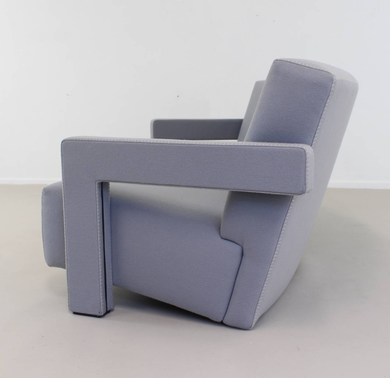 Gerrit Thomas Rietveld Lounge Set of the Model Utrecht by Cassina 2