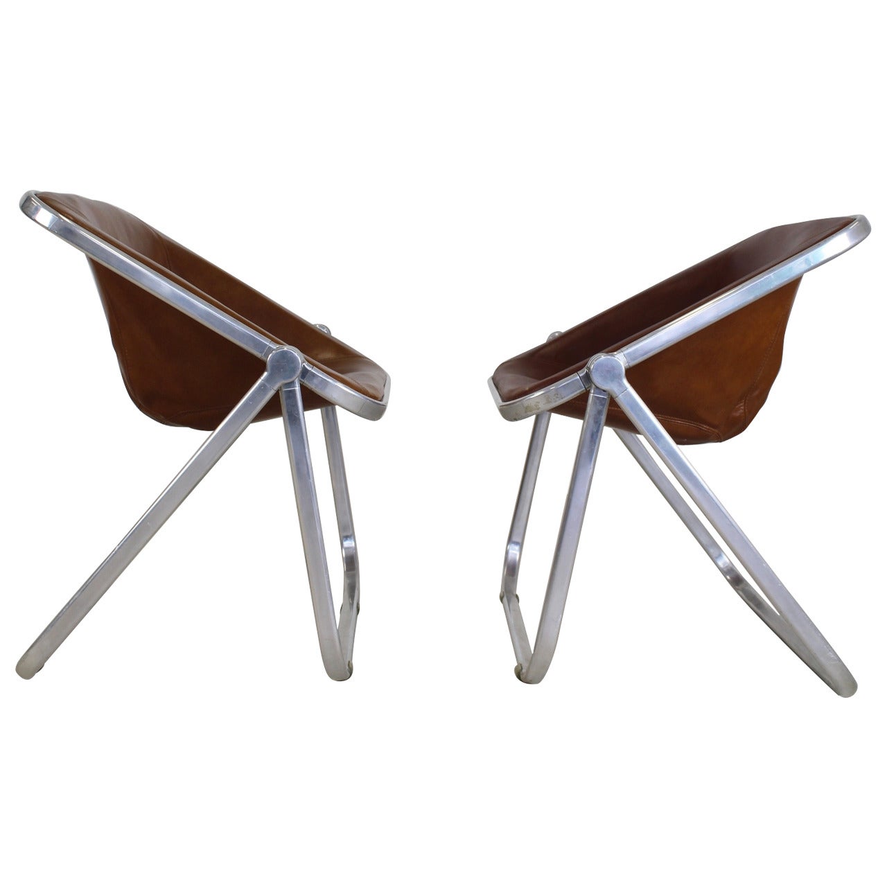 Plona Foldable Chairs by Giancarlo Piretti for Castelli
