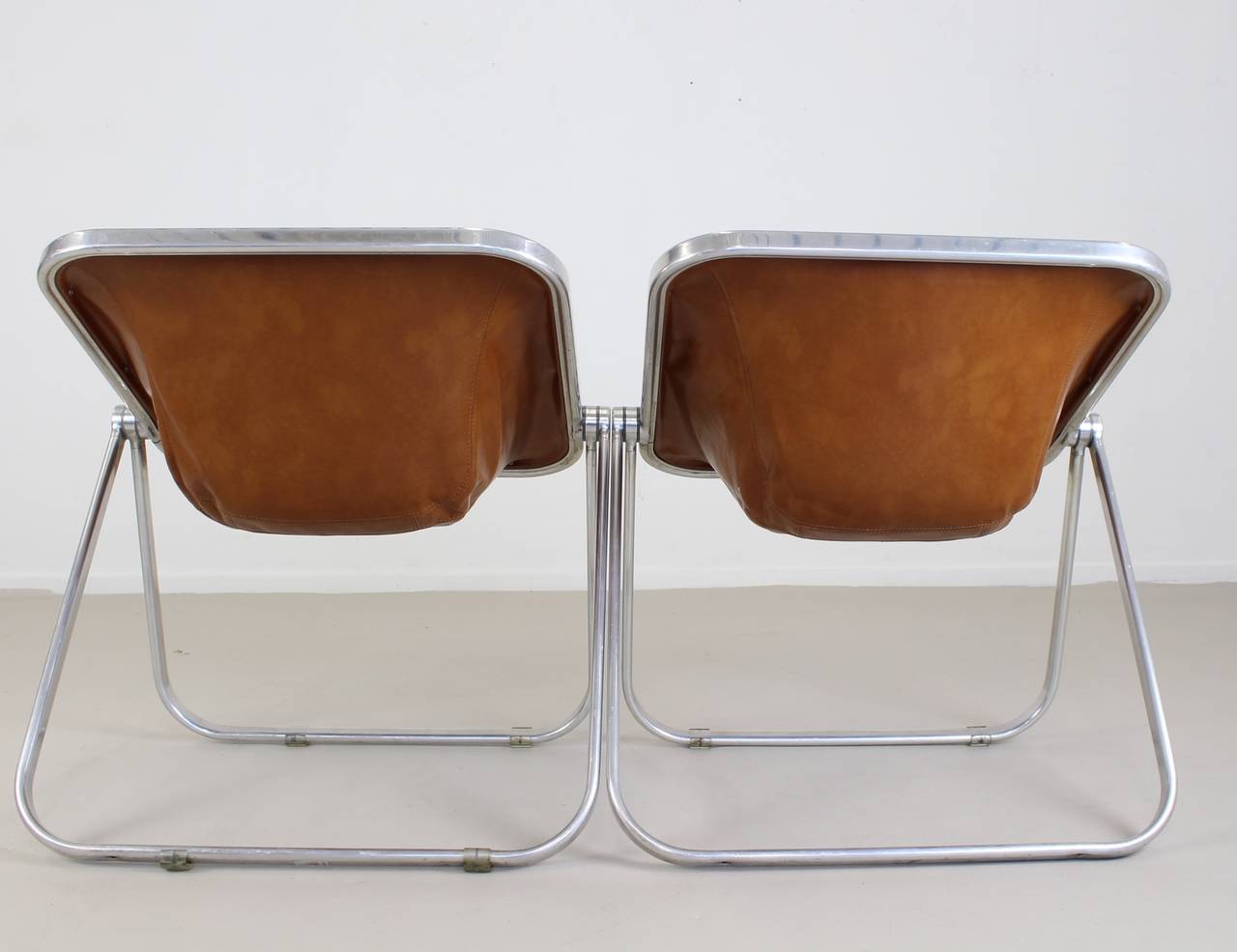 Mid-Century Modern Plona Foldable Chairs by Giancarlo Piretti for Castelli