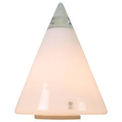 Leucos Cone Opalescent Glass Floor Lamp