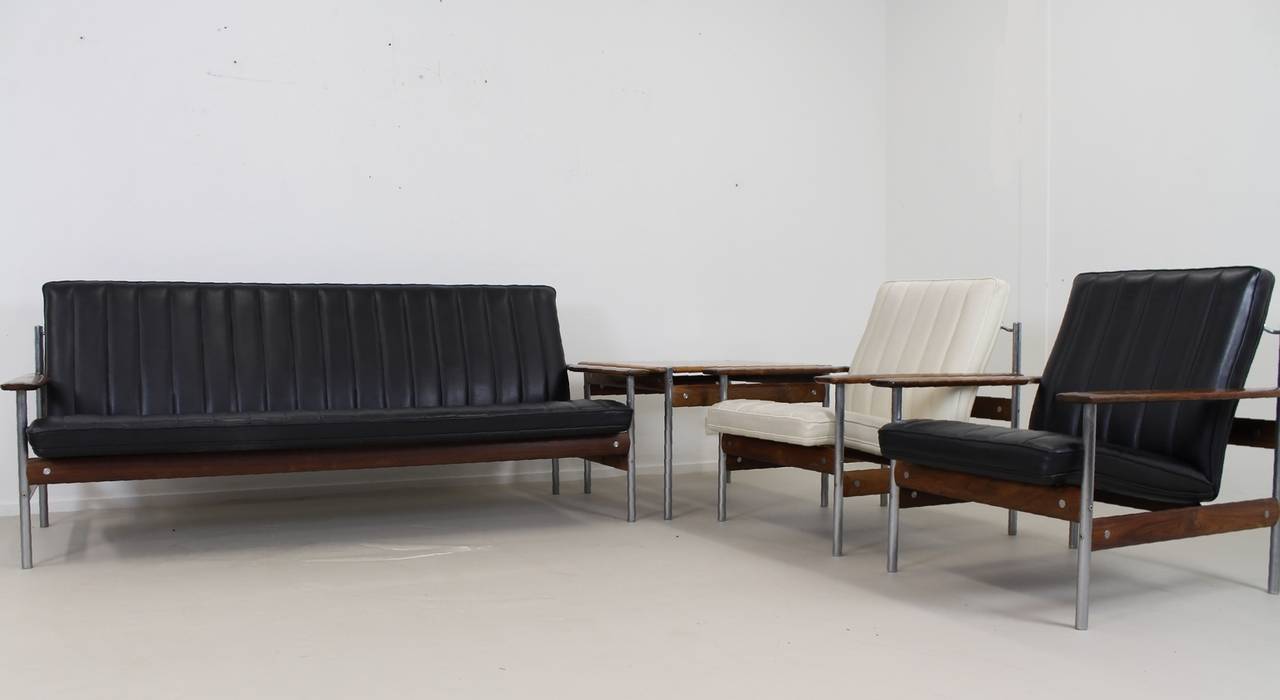 Norwegian Vintage Scandinavian design lounge set by Dysthe
