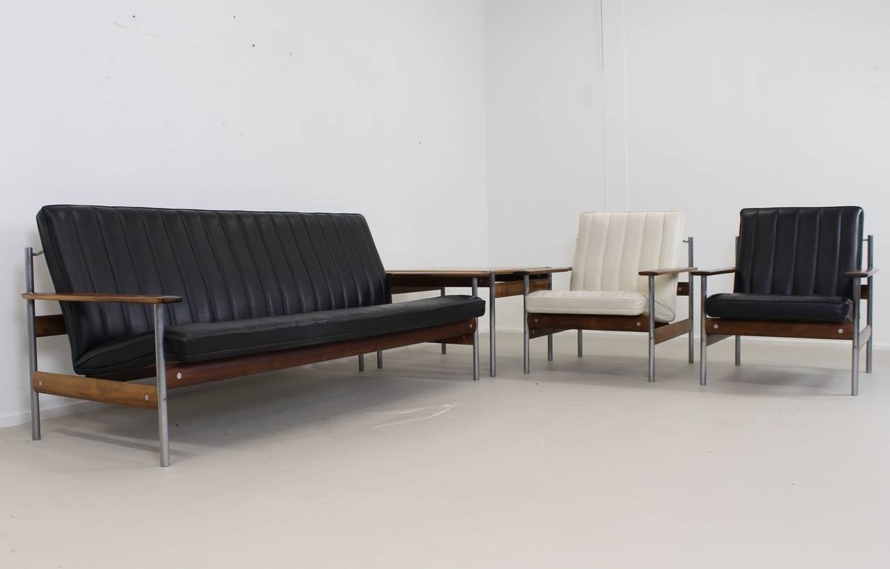 Mid-20th Century Vintage Scandinavian design lounge set by Dysthe
