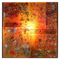 Glass Wall Applique Lamp for Raak Holland