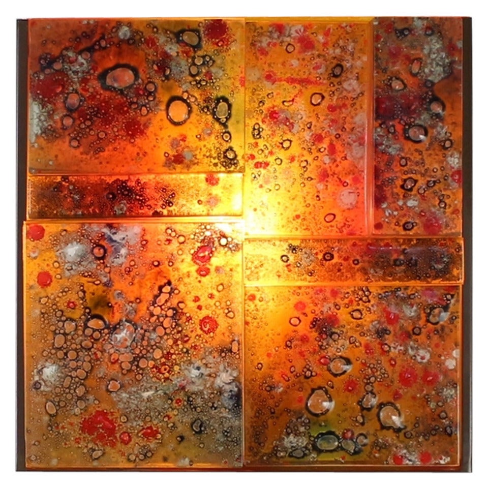 Glass Wall Applique Lamp for Raak Holland