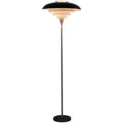 Scarce 1960s Floor Lamp for Hala Zeist Holland Inspired by the PH Series