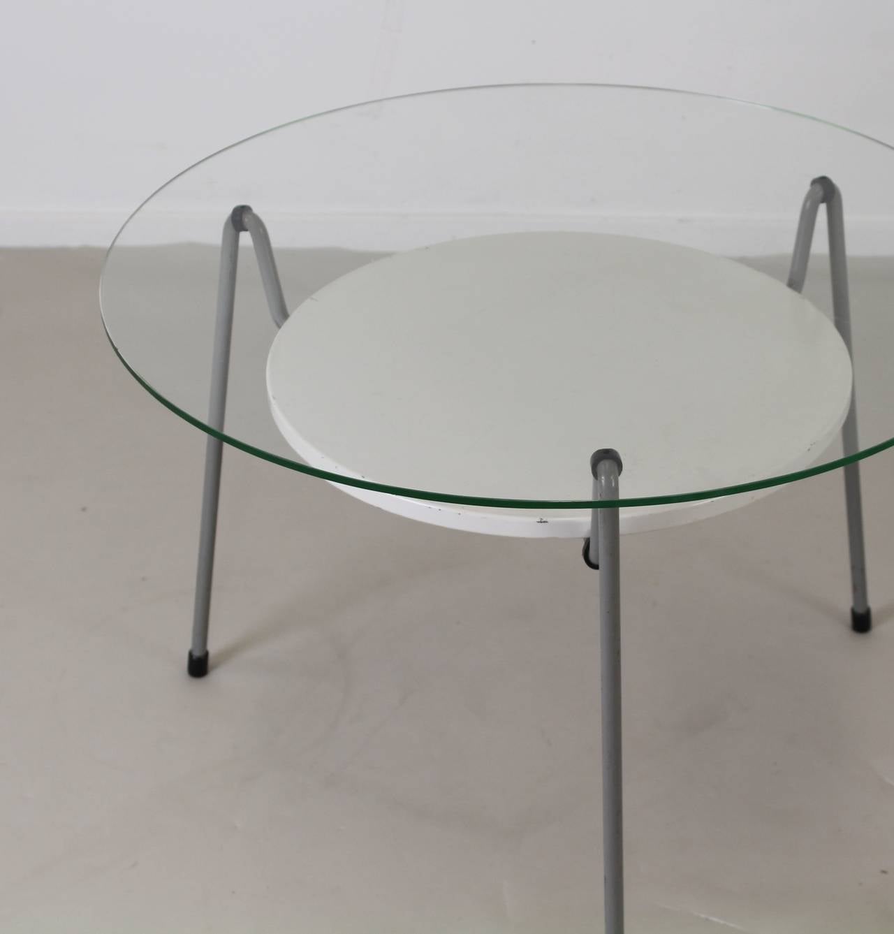 Wim Rietveld Coffee or Side Table for Gispen Holland In Good Condition For Sale In Staphorst, NL