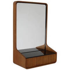 Small Wall Mirror with Storage by Friso Kramer for Auping Holland