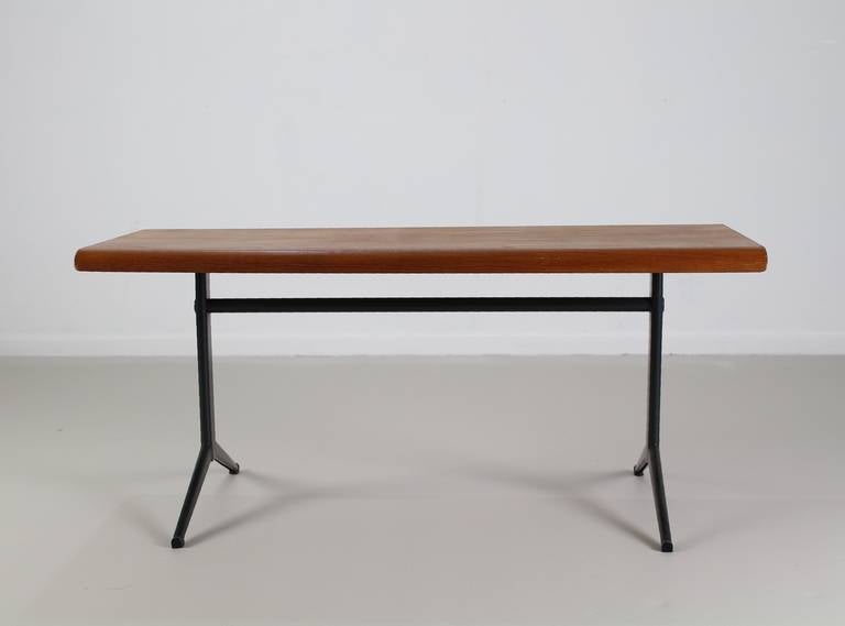 Mid-Century Modern Small Side Table Designed by Friso Kramer for Auping Holland For Sale