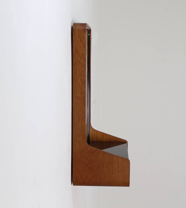 Dutch Small Wall Mirror with Storage by Friso Kramer for Auping Holland