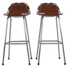Perriand bar stools designed for Les Arcs Ski resort