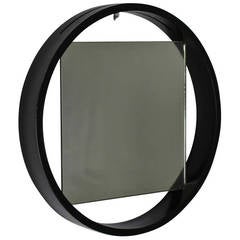 Dutch Design Wall Mirror Square and Circle by Benno Premsela