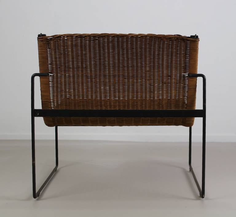 Authentic Spanish Design Lounge Chair by Gregorio Vicente Cortes & Luis Onsurbe In Good Condition In Staphorst, NL