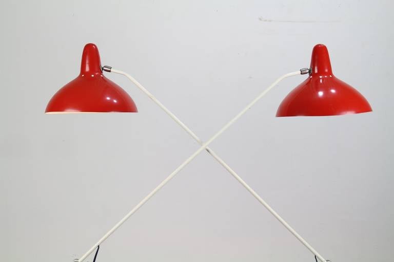 Dutch Original 1950s Floor Lamp by Floris H. Fiedeldij for Artimeta, Holland For Sale