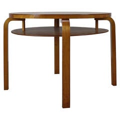 Birchwood Lacquered Alvar Aalto Table No 70