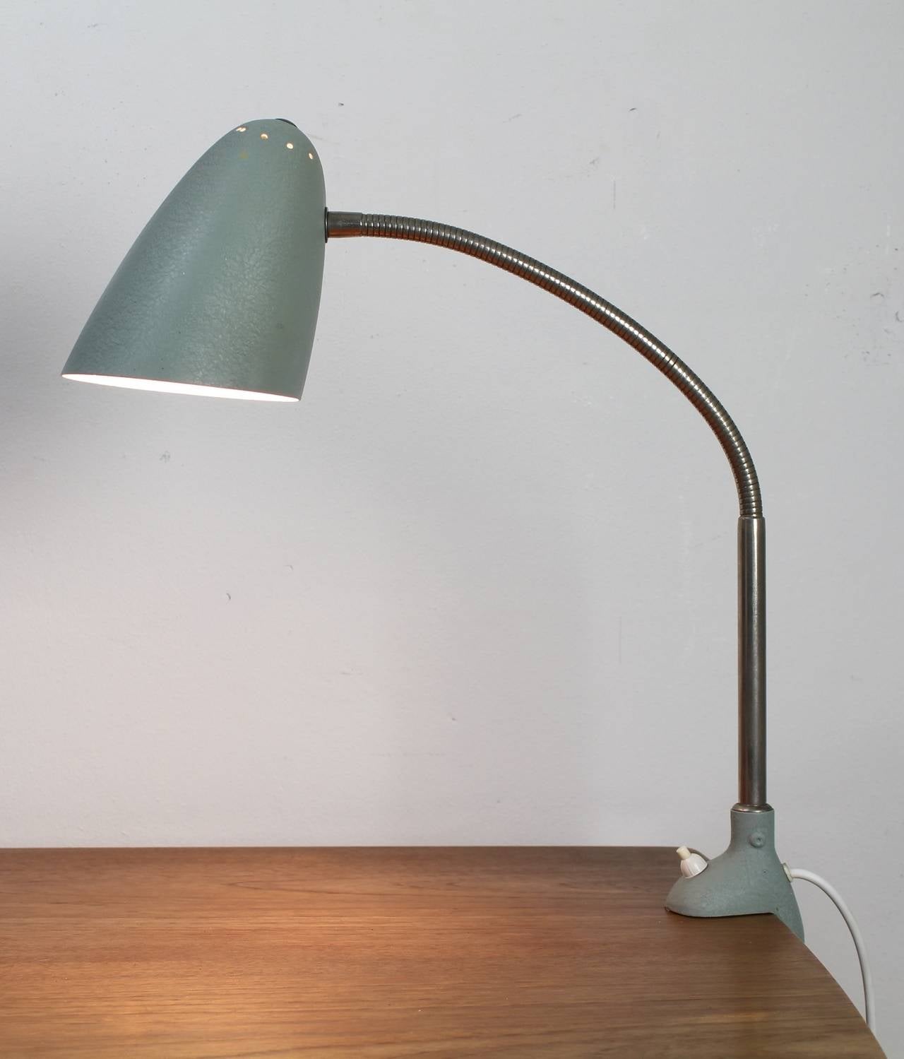 Kaiser Table Mount Desk Lamp for Kaiser Germany For Sale 4