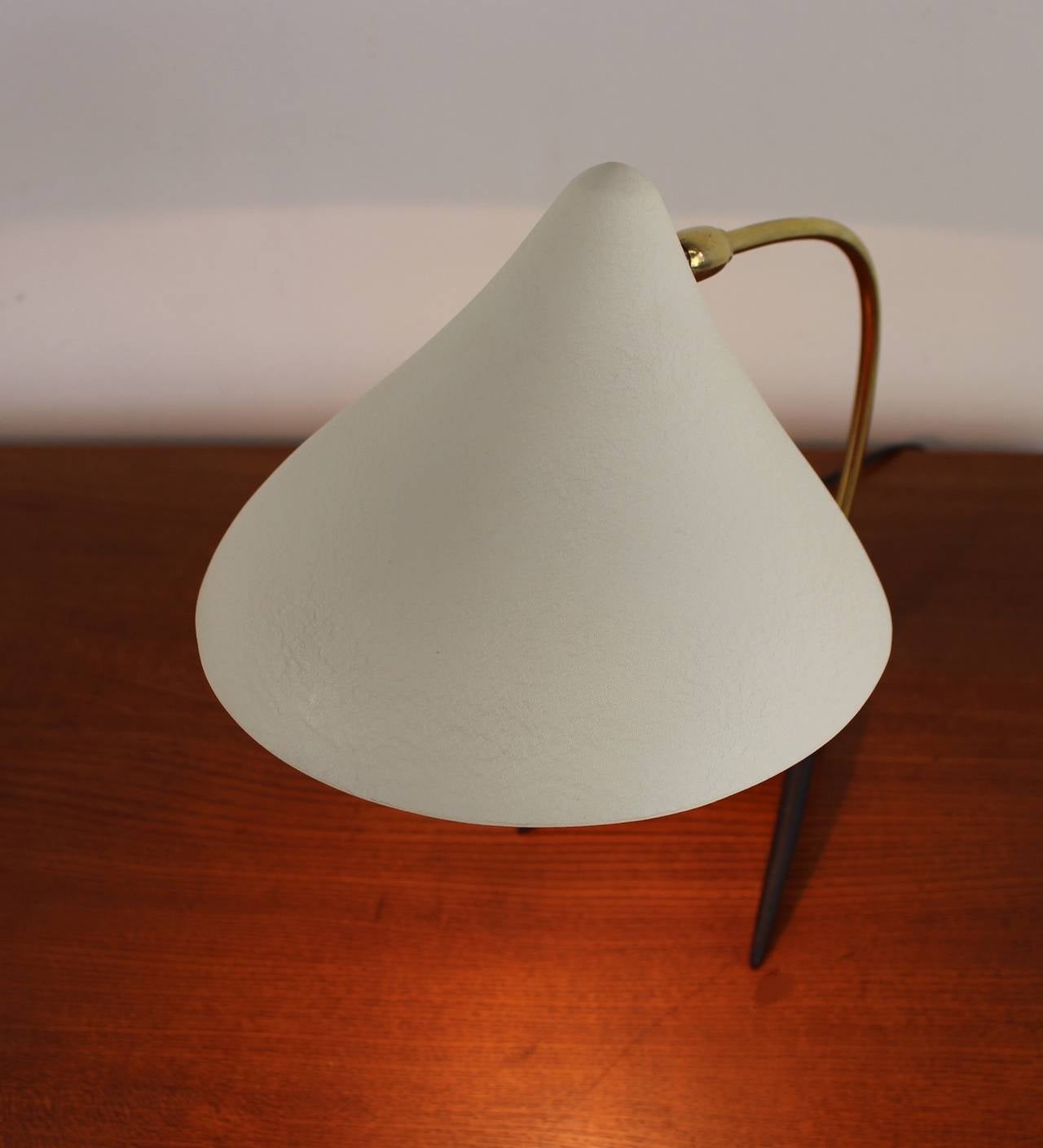 Louis Kalff Crane Desk Table Lamp for Philips In Good Condition For Sale In Staphorst, NL