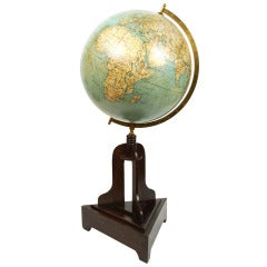 Terrestrial Globe Edited By Columbus, By Prof. Ernst Friedrich, 1920's 5