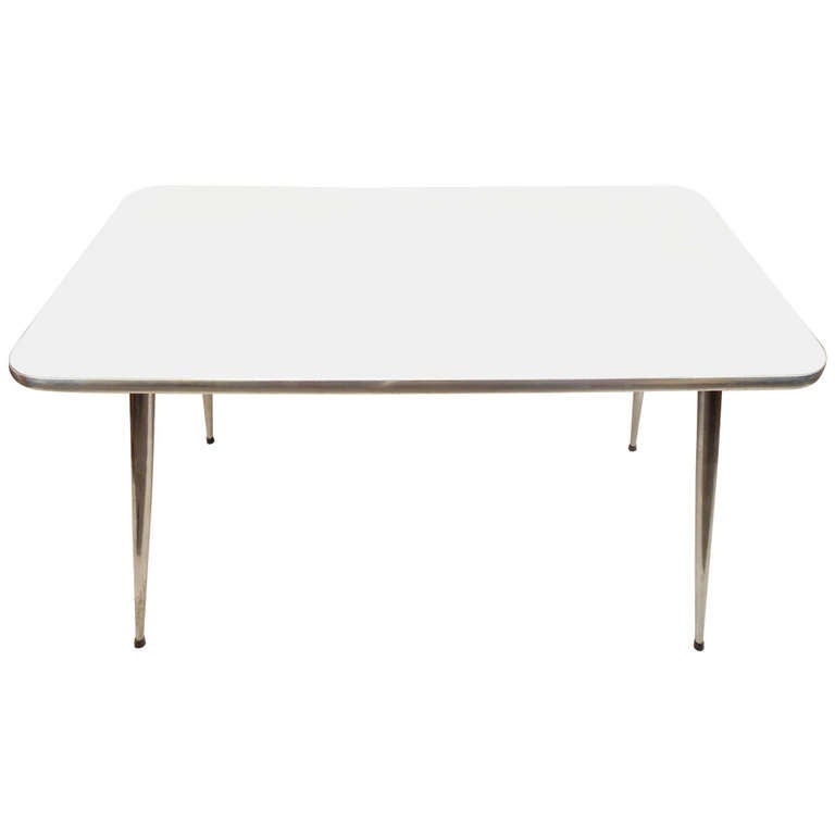 Italian vintage table, Formica, 1950's For Sale at 1stdibs