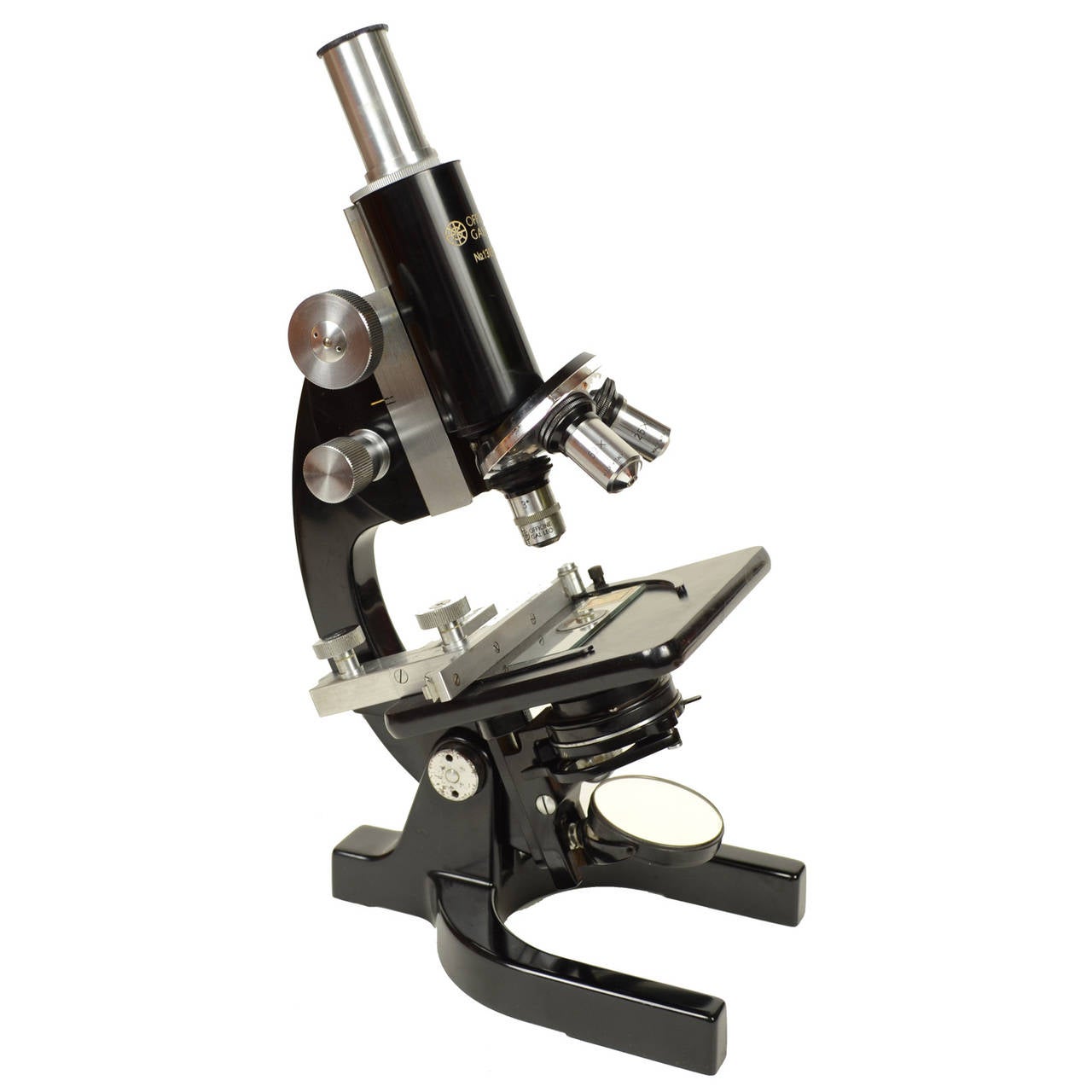 Microscope by Officine Galileo No. 30357, 1950s at 1stdibs