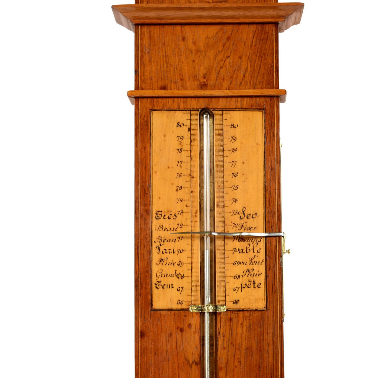 Elegant Mercury Barometer Made in the First Half of the 19th Century In Excellent Condition In Milan, IT