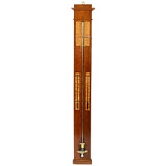 Elegant Mercury Barometer Made in the First Half of the 19th Century