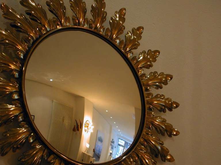 convex starburst mirror