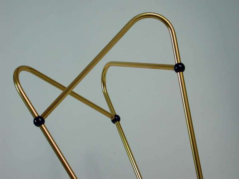 Mid-Century Modern Italian Mid Century 1950s Asymmetric Triangle Umbrella Stand