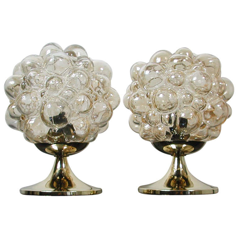 glass bubble table lamp