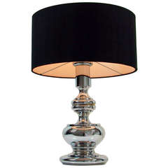 Mid-Century 1960-1970s Chrome Bubble Table Lamp 11