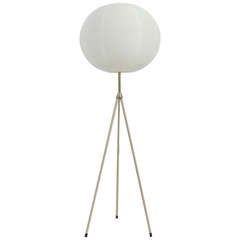 Mid-Century 1950s Rotaflex Heifetz Tripod Moon Floor Lamp