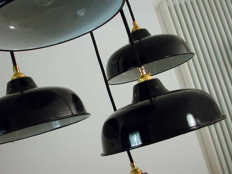 french industrial lighting