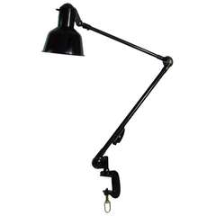1930s Bauhaus Architects Industrial Work Lamp Task Lamp by SIS