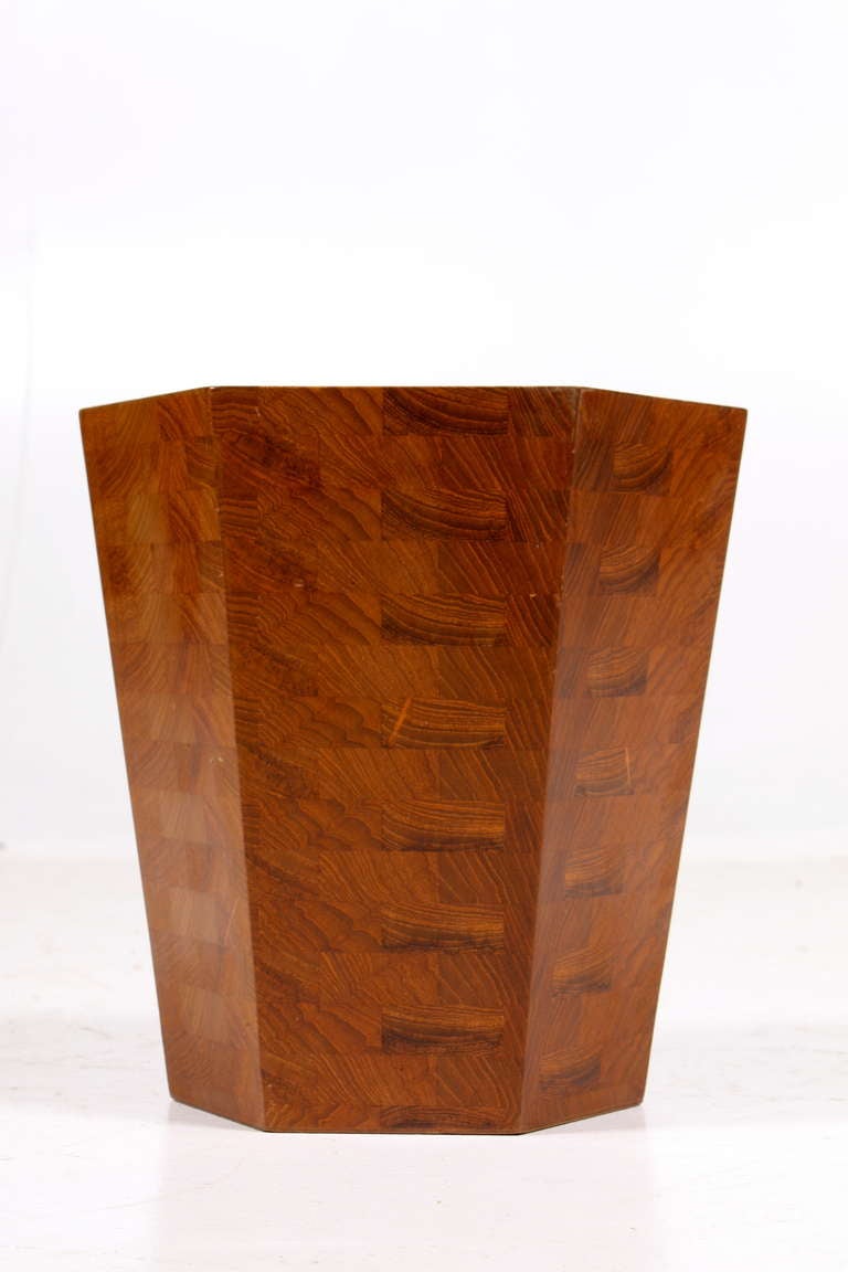 Waste Bin in Teak