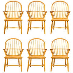 Set Of 6 Chairs By Fritz Henningsen