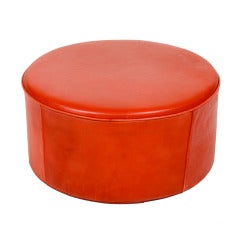 Pouf In Leather
