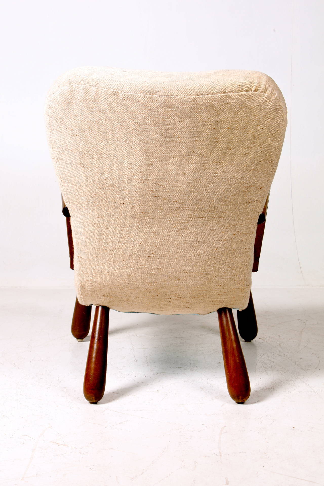 Danish Upholstered Easy Chair In Good Condition In Lejre, DK