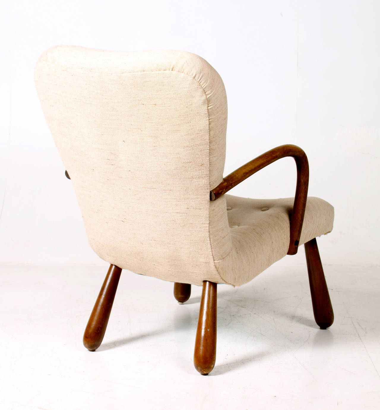 Mid-20th Century Danish Upholstered Easy Chair