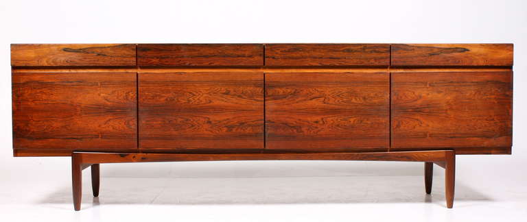 Credenza- IKL 66 in Rio Rosewood. Designed by Maa. Ib Kofoed Larsen - Made by Faarup Furniture - Great original condition - Denmark 1960s.