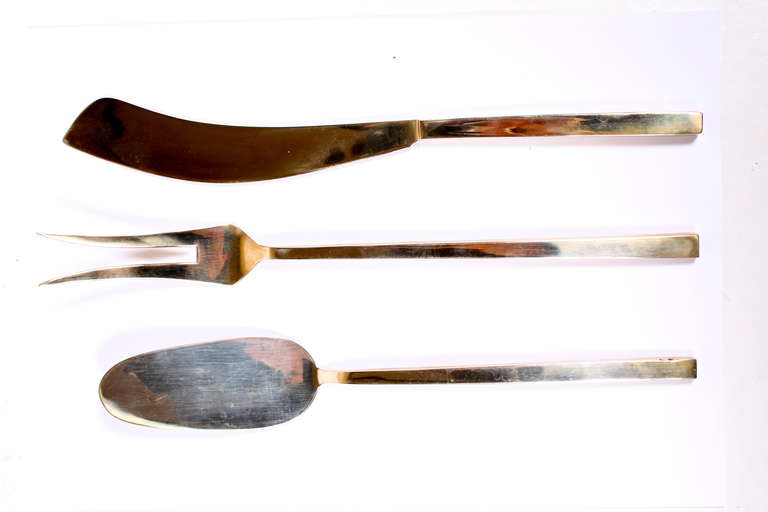 Scanline Cutlery by Sigvard Bernadotte In Excellent Condition In Lejre, DK