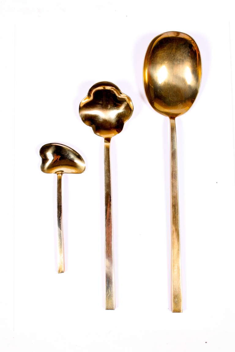 Mid-20th Century Scanline Cutlery by Sigvard Bernadotte