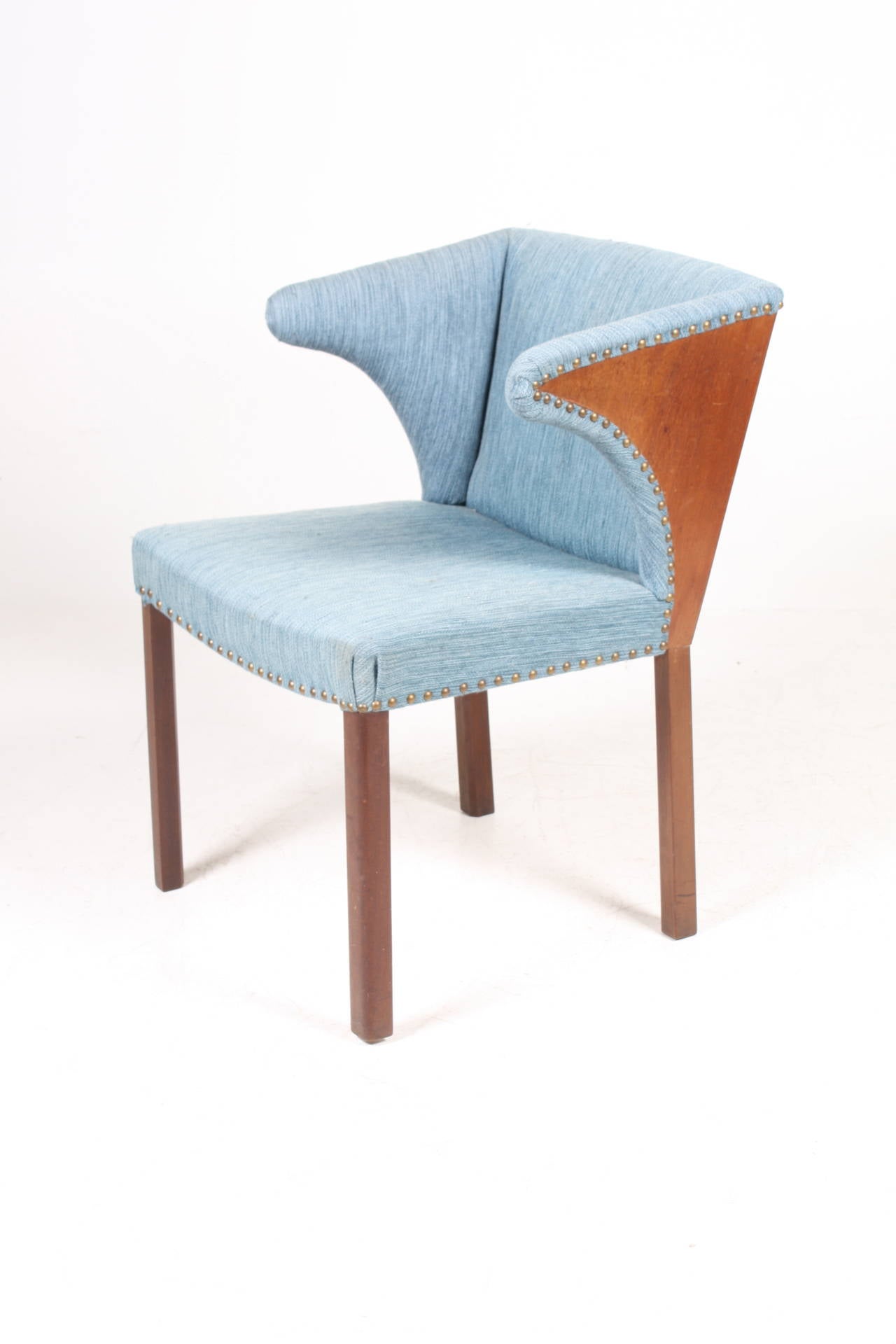Scandinavian Modern Pair of Frits Henningsen Chairs