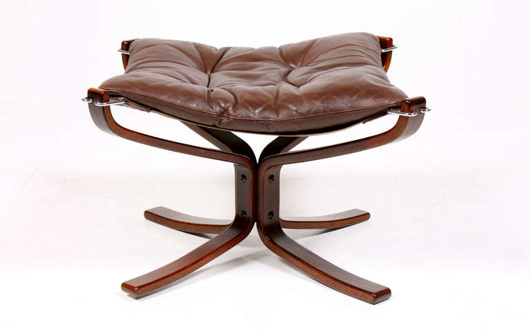 Norwegian Falcon Chair and Ottoman