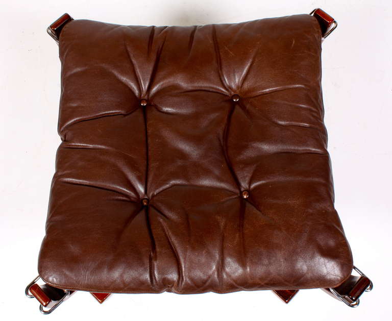 Late 20th Century Falcon Chair and Ottoman