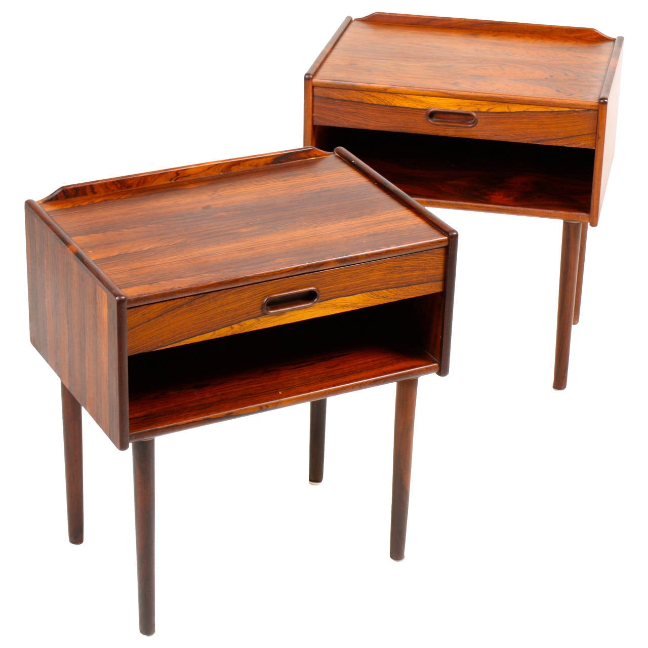 Nightstands in Rosewood at 1stdibs