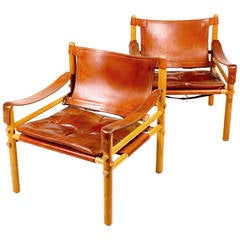 Pair of Original Sirocco Chairs by Norell