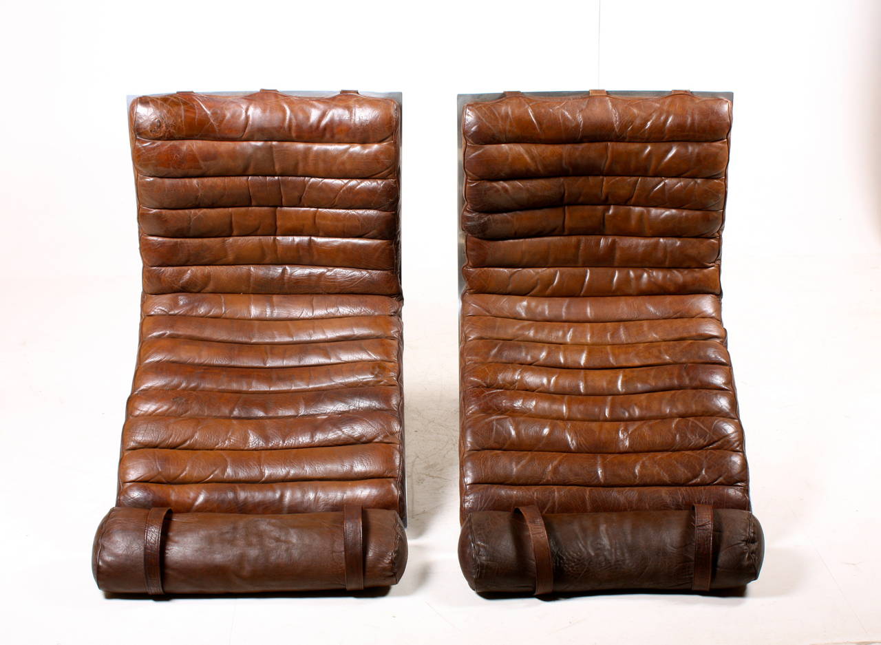 Swedish Pair of ARI Lounge Chairs