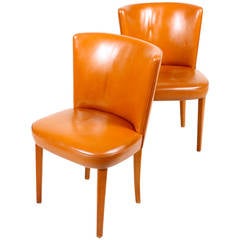 Pair of Side Chairs by Frode Holm 9