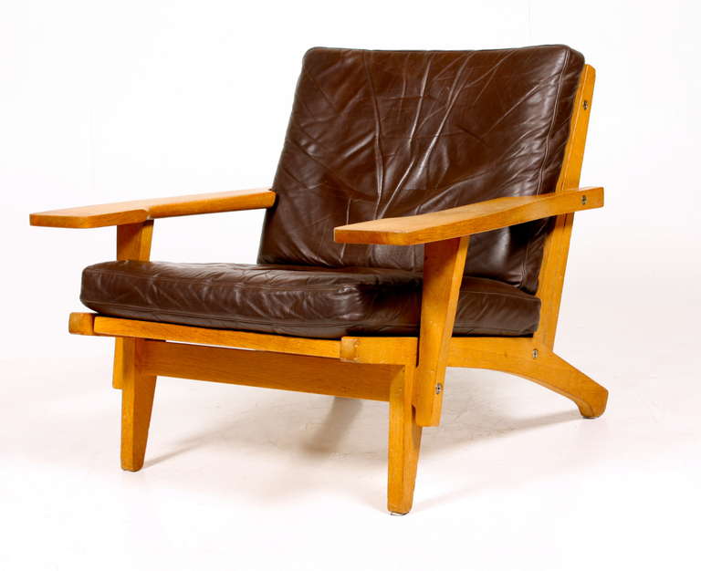 Danish Easy Chairs by Wegner