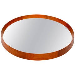 Teak Framed Mirror 1950s 5