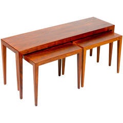 Nest of Tables in Rosewood 9